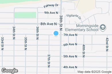 Map image of the property - 3716 7th Ave N