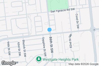 Map image of the property - 985 Berman St SW