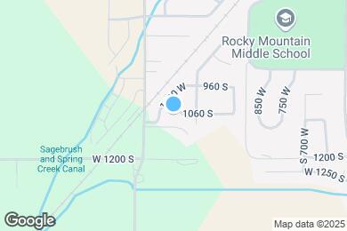 Map image of the property - 1089 W 1060 S