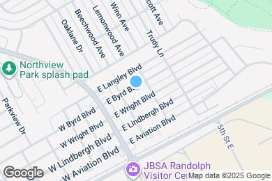 Map image of the property - 220 E Byrd Blvd