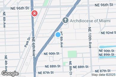 Map image of the property - 723 NE 91st St