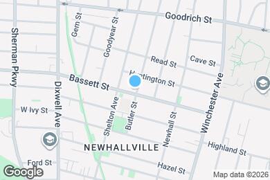 Map image of the property - 119 Bassett St