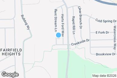 Map image of the property - 345 Bent Stream Ln