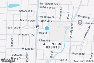 Map image of the property - 135 Edgewood St