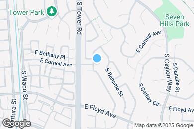 Map image of the property - 18622 E Columbia Pl