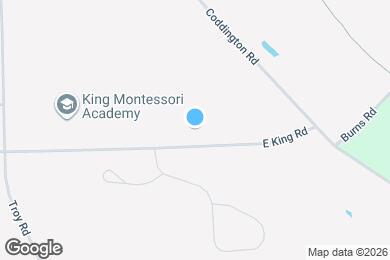 Map image of the property - 386 E King Rd