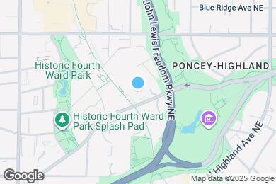 Map image of the property - 828 Ralph McGill Blvd NE