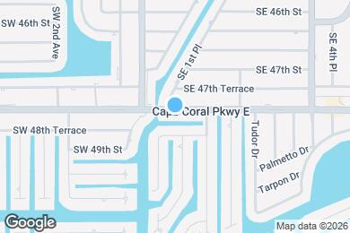 Map image of the property - UPGRADED WATERFRONT END UNIT 3 BR / 2 BA Home With BOAT LIFT/ DOCK & OUTSTANDING VIEWS