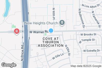 Map image of the property - 2718 W Brooks St