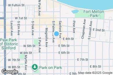 Map image of the property - 306 E 4th St