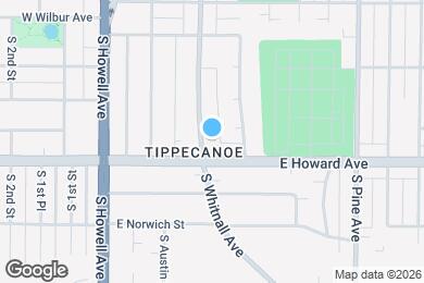 Map image of the property - 3860 S Whitnall Ave