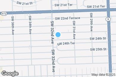 Map image of the property - 3179 SW 24th St