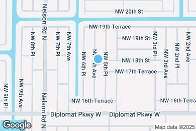 Map image of the property - 1725 NW 6th Ave