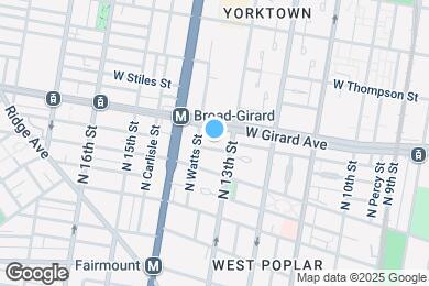 Map image of the property - 1309 Cambridge St