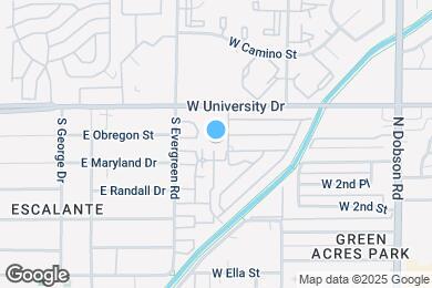 Map image of the property - 2677 E Silk Oak Dr