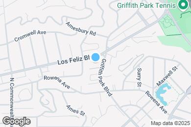 Map image of the property - Los Feliz Arms