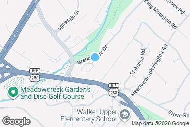 Map image of the property - 146 Brandywine Ct