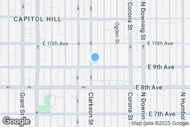 Map image of the property - 910 N Clarkson St