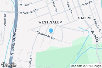 Map image of the property - 838 Shober St