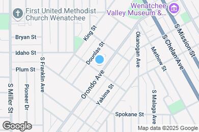 Map image of the property - 530 Orondo Ave