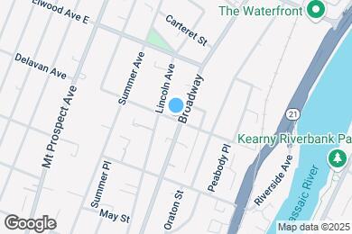 Map image of the property - 580 Broadway