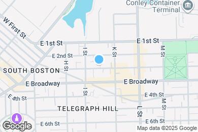 Map image of the property - 524 E 3rd St