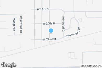 Map image of the property - 2104 Drexel Dr