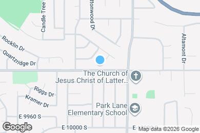 Map image of the property - 2235 E 9800 S