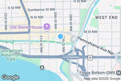 Map image of the property - 1111 30th St NW