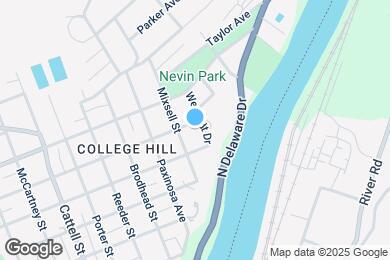 Map image of the property - 221 E Burke St