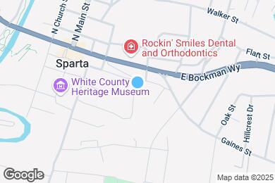 Map image of the property - 104 Greenlawn Dr