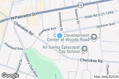 Map image of the property - 611 Greenway Dr