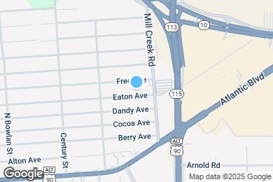 Map image of the property - 9087 Eaton Ave