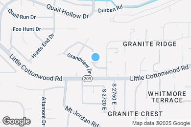 Map image of the property - 2699 Grandview Dr