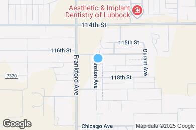 Map image of the property - 11613 Evanston Ave