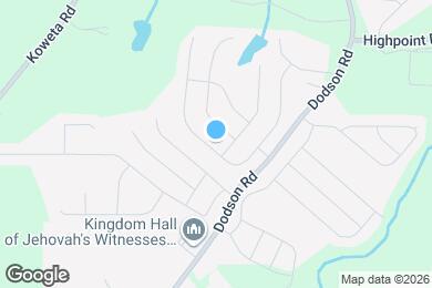 Map image of the property - 438 Lake Ridge Ln