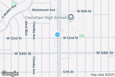 Map image of the property - 5300 Crenshaw
