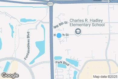 Map image of the property - 8660 NW 6th Ln