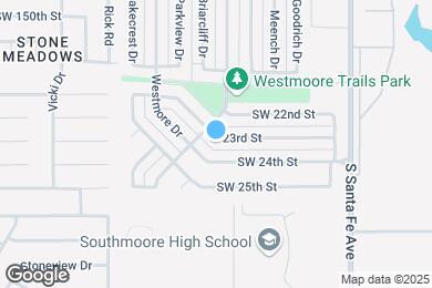 Map image of the property - 1424 SW 23rd St