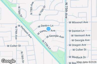 Map image of the property - 7599 W Vermont Ave