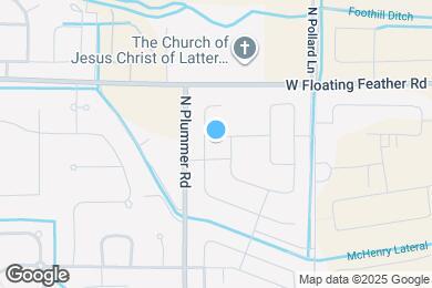 Map image of the property - 9507 W Shumard St