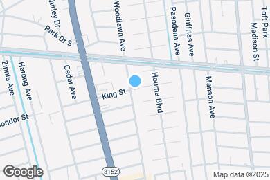 Map image of the property - 715 N Woodlawn Ave