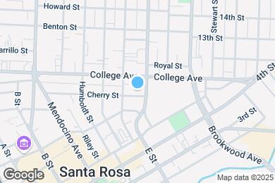 Map image of the property - 923 Cherry St