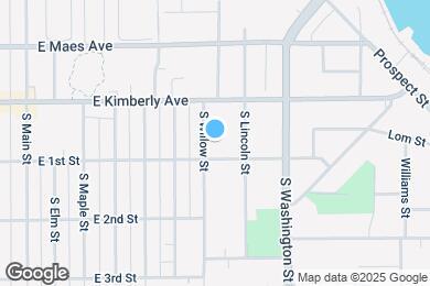 Map image of the property - 141 S Willow St