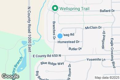 Map image of the property - 10226 Homestead Dr