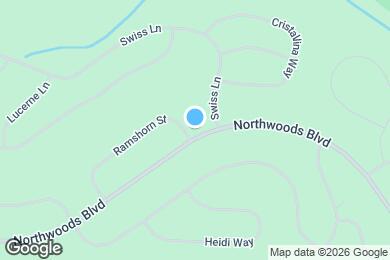 Map image of the property - 15948 Northwoods Blvd
