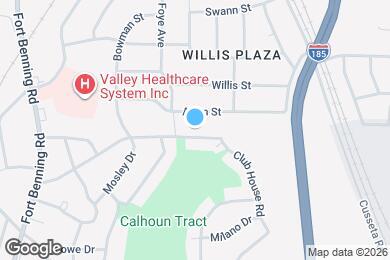Map image of the property - 4121 Calhoun Dr
