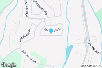 Map image of the property - 3941 Lake Manor Way