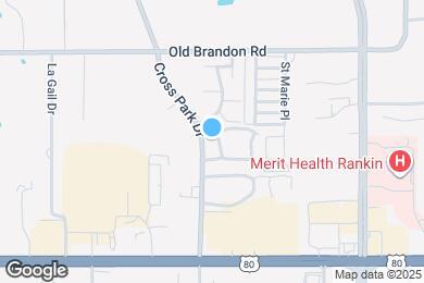 Map image of the property - Crosswinds Apartments