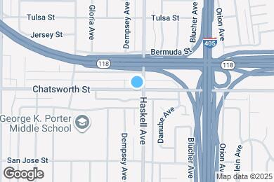 Map image of the property - 15808 Chatsworth St